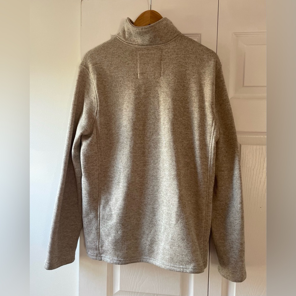 *5/$20 or 3/$15* Urban Pipeline Beige 1/4 Zip Sweater Men's Large - Picture 2 of 4